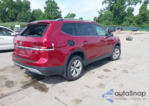 2019 Volkswagen Atlas 3.6L V6 Se from USA, damaged, VIN 1V2LR2CA3KC501807